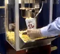 mesin pembuat popcorn