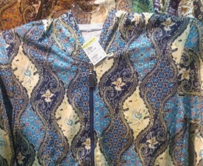 model kain baju batik tradisional